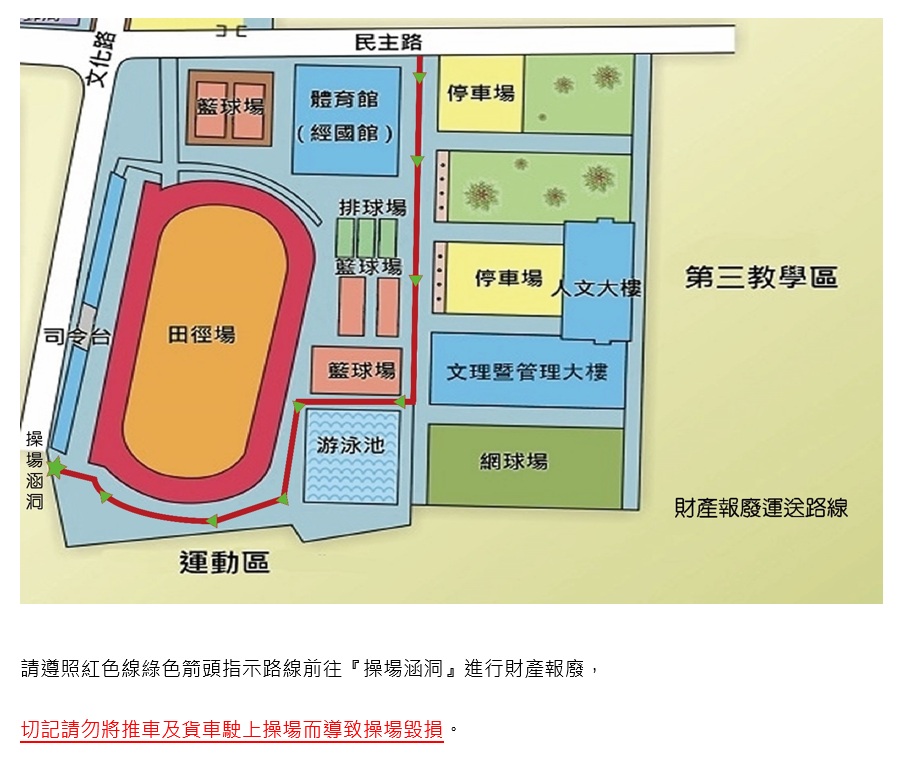115報廢品運送方向 115報廢品運送方向